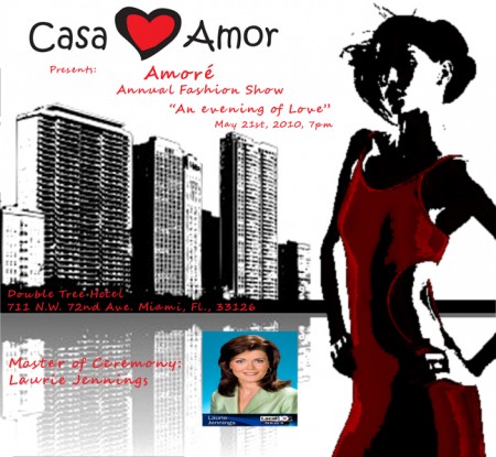 Amore Fashion Show Flyer